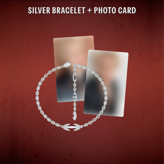 4. 925 Silver Bracelet - LEE MINHYUK (HUTA) EUROPE TOUR <HOOK - WHO:KING> OFFICIAL MERCH