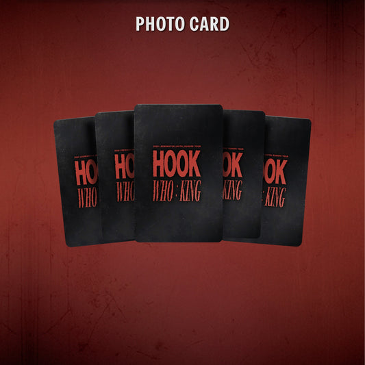 8. Photo Card (5pcs) - LEE MINHYUK (HUTA) EUROPE TOUR <HOOK - WHO:KING> OFFICIAL MERCH