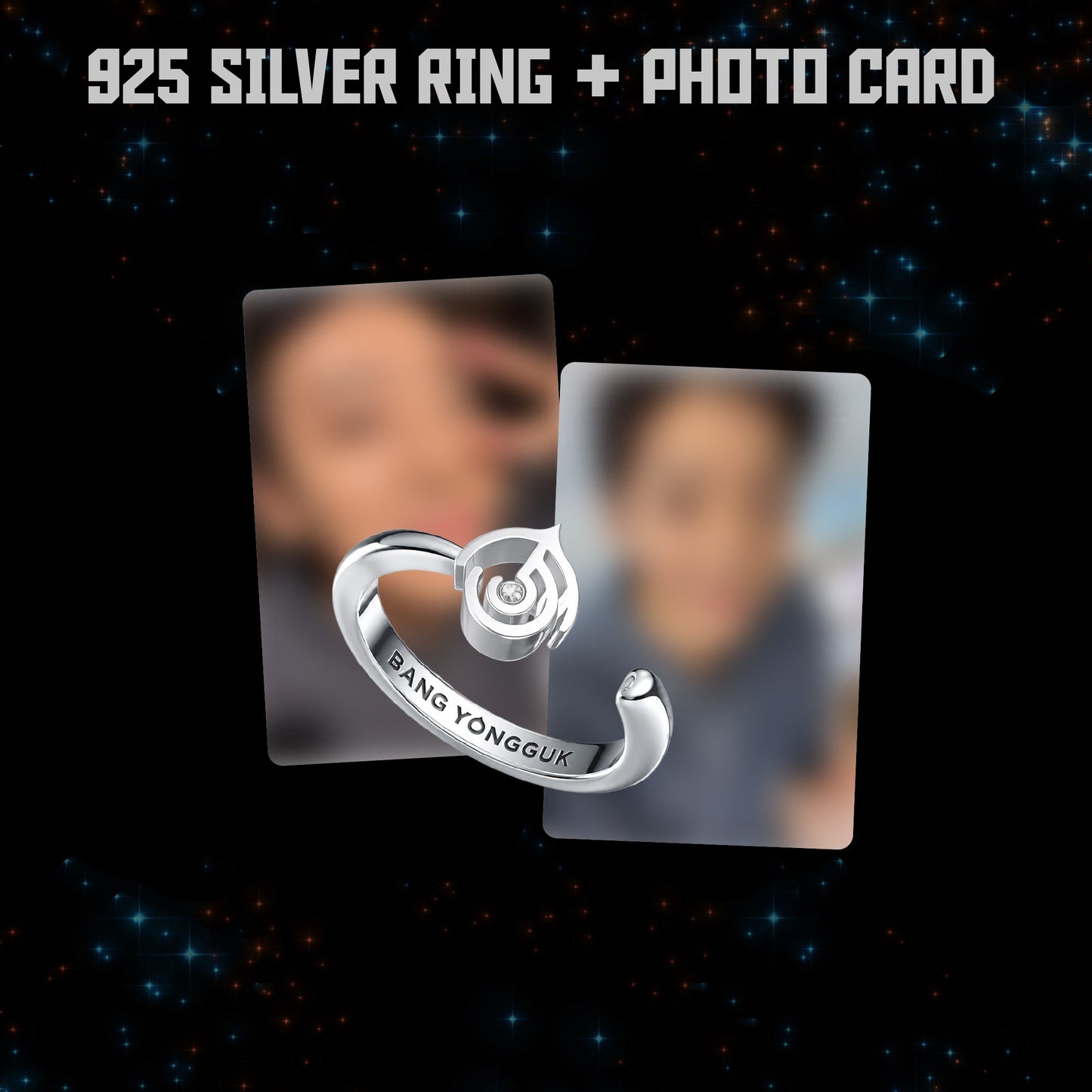5. 925 Silver Ring - BANG YONGGUK “HAEBANG” OFFICIAL MERCH