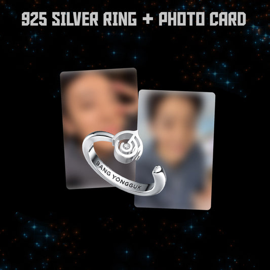 5. 925 Silver Ring - BANG YONGGUK “HAEBANG” OFFICIAL MERCH
