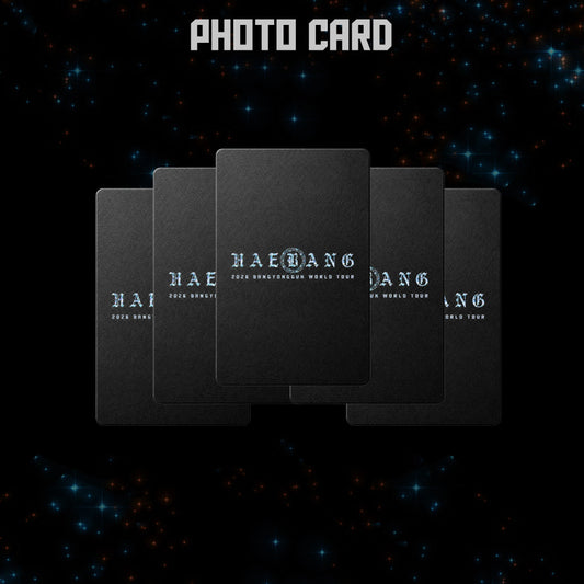 7. Photo Card (5pcs) - BANG YONGGUK “HAEBANG” OFFICIAL MERCH