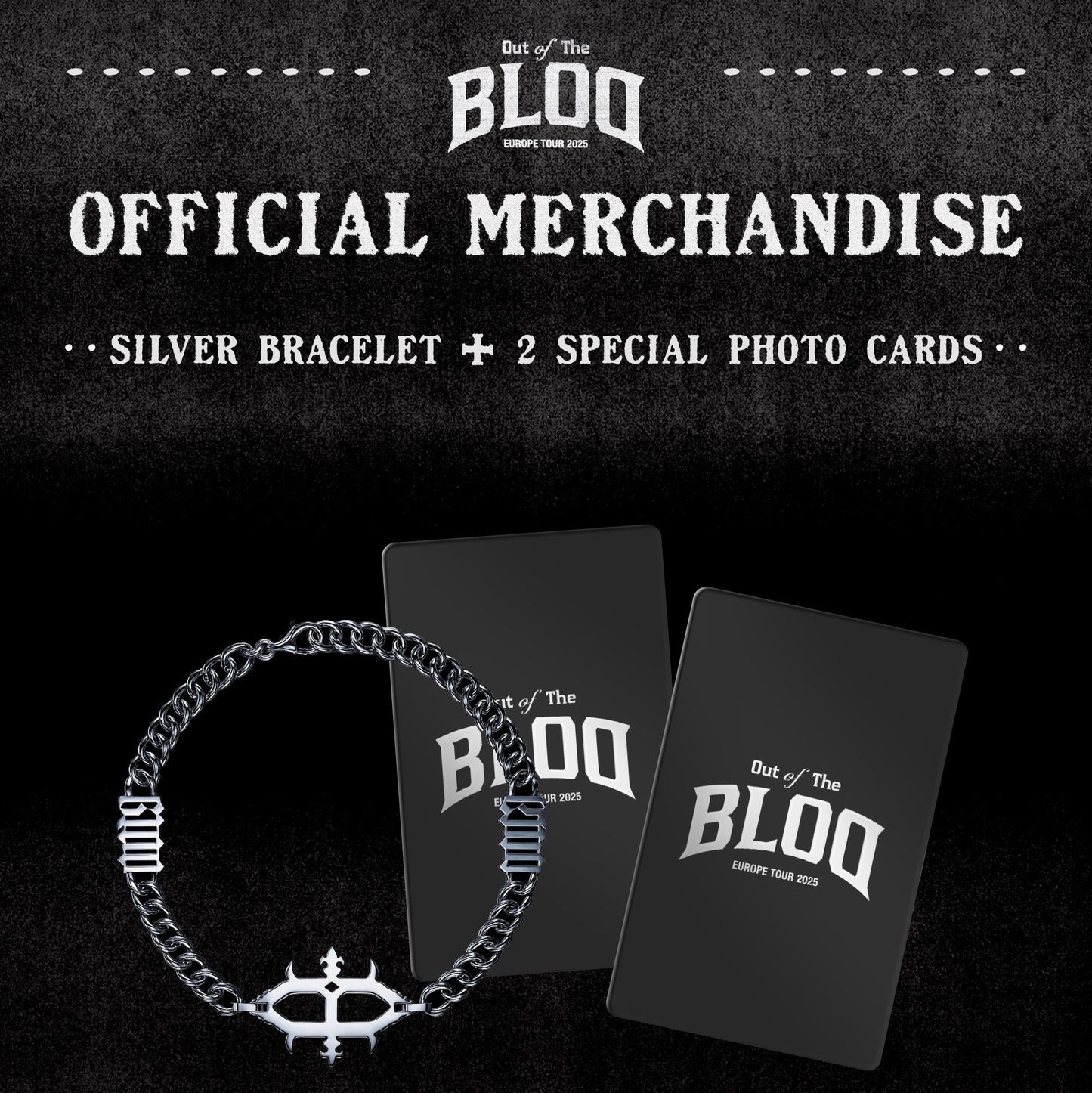 3.  925 Silver Bracelet - Out of the BLOO OFFICIAL MERCH