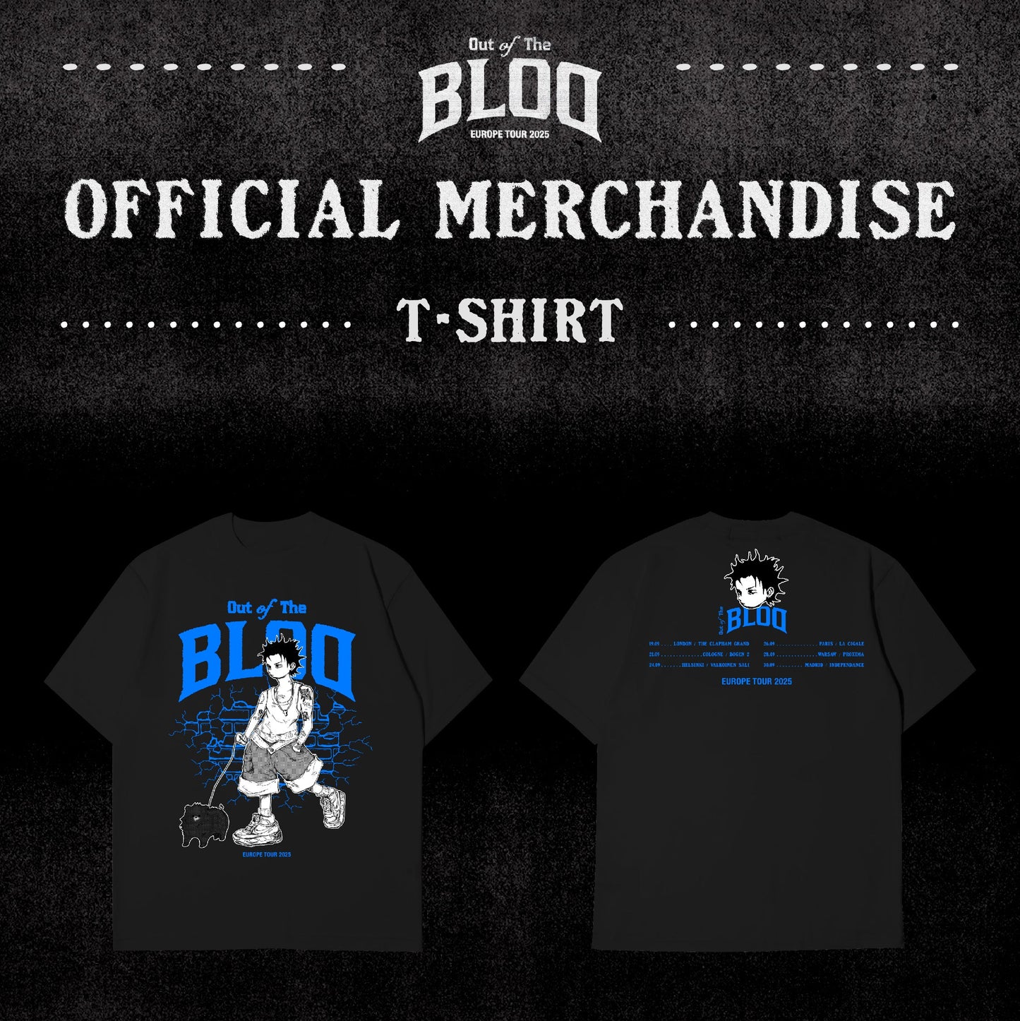 2. T-shirt - Out of the BLOO OFFICIAL MERCH