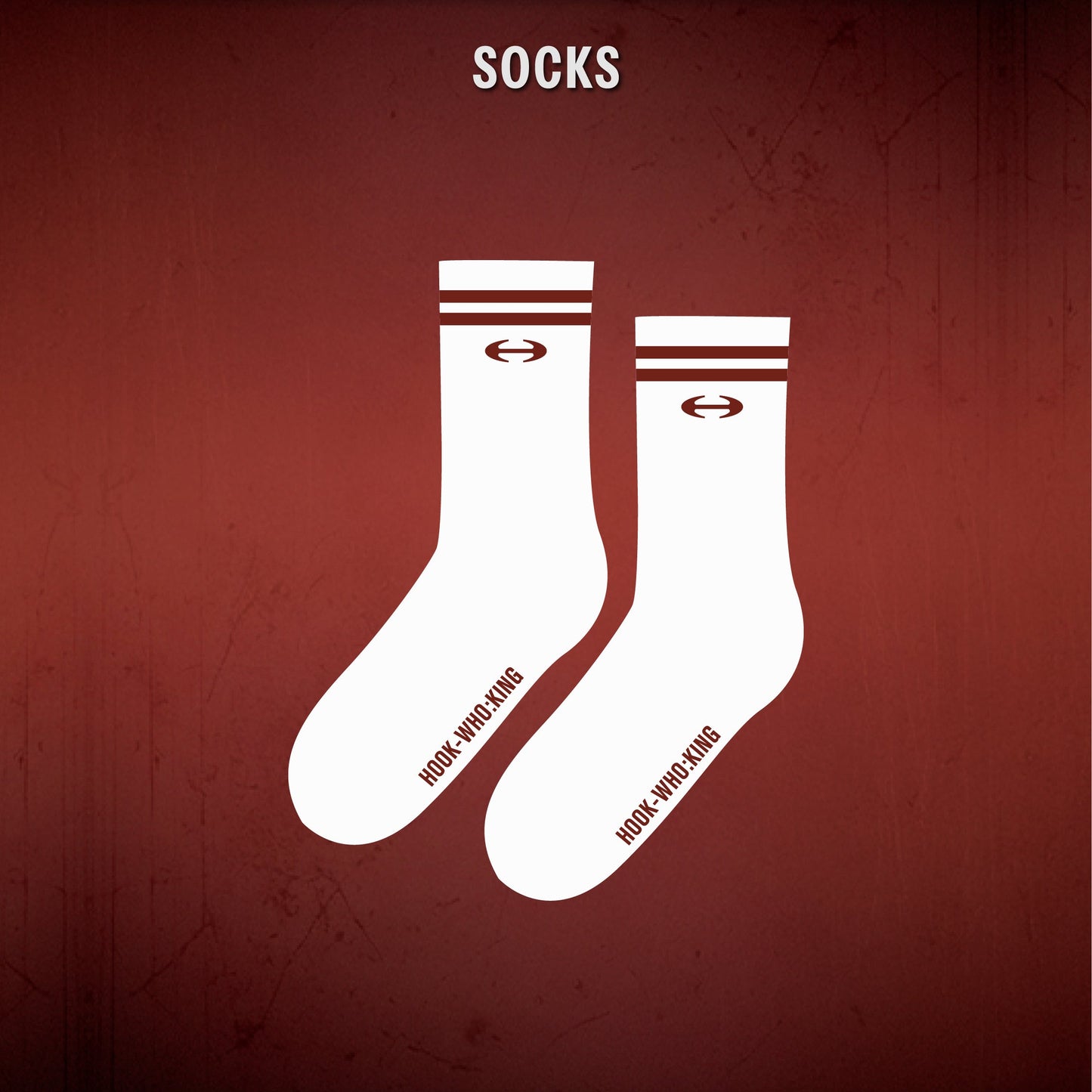 5. Socks - LEE MINHYUK (HUTA) EUROPE TOUR <HOOK - WHO:KING> OFFICIAL MERCH